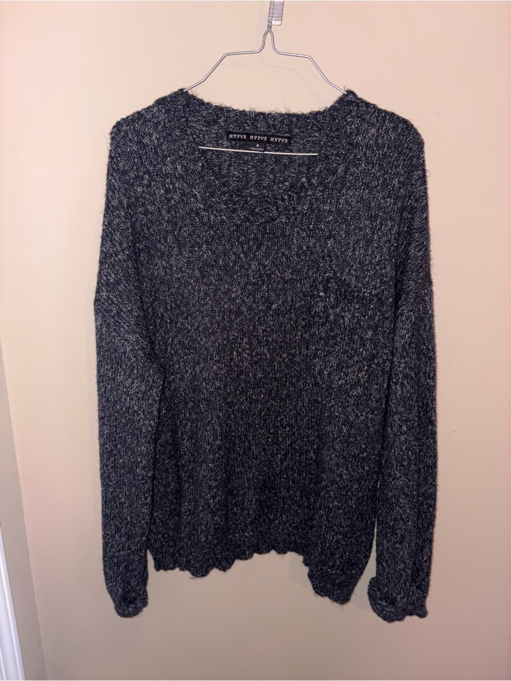 HYFVE Heather Charcoal Crewneck Sweater